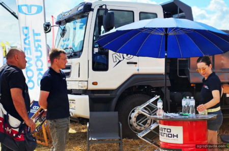 Яку техніку Daewoo Trucks для агросектору було представлено на Черкащині