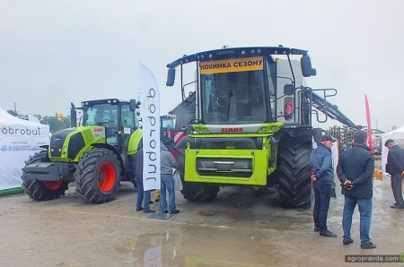 На выставке AgroExpo представили комбайн Lexion нового поколения