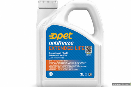 Подовжений захист двигуна з Extended Life Antifreeze