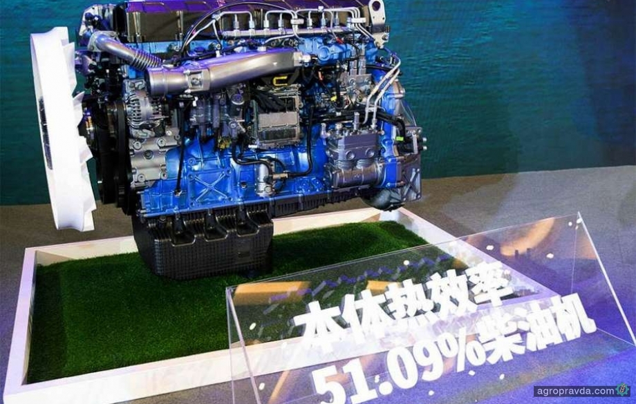 Китайцы презентовали дизельный двигатель с рекордным КПД