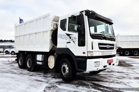 В Україну прибуде партія доступних аграрних самоскидів Daewoo Novus 6х4