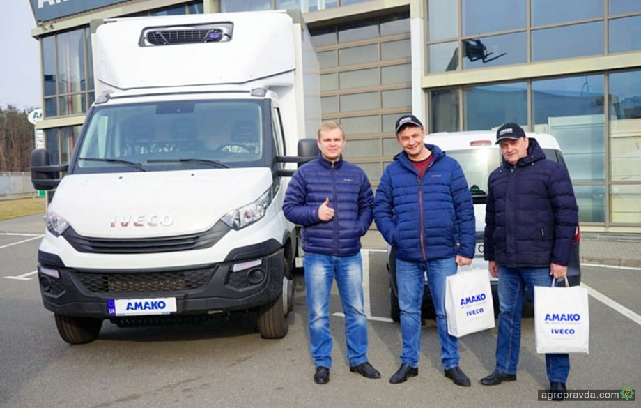 АМАКО Украина отгрузила рефрижераторный фургон IVECO Daily 70C15