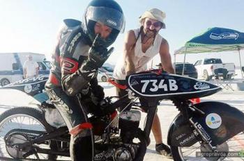 Украинский мотоцикл Днепр превзошел мировой рекорд Harley-Davisdon