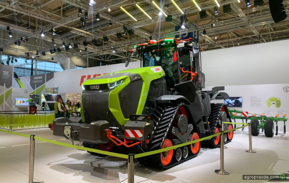Claas представив нове покоління надпотужних тракторів Xerion