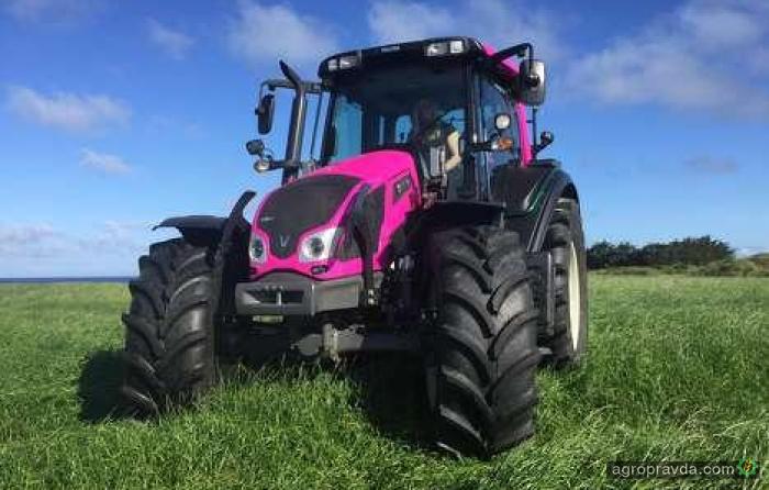 Розовый трактор купить минитрактор sf 254