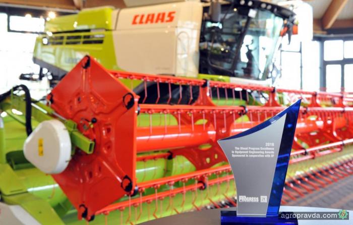 Claas Lexion победил в конкурсе Diesel Progress International