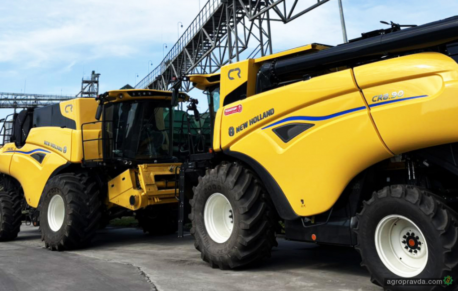 Агрогосподарство Сумщини придбало відразу 2 комбайни New Holland