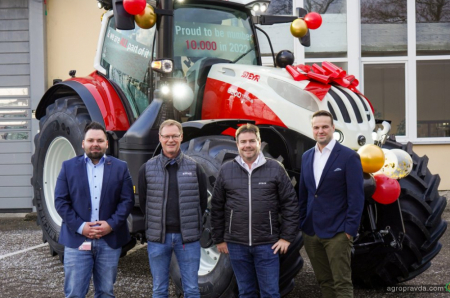 На австрійському заводі CNH виготовили понад 10 тис. тракторів за рік