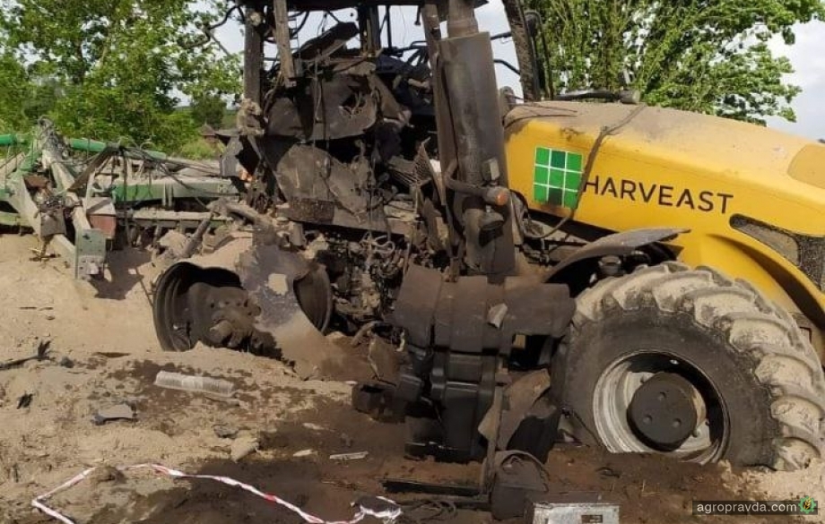 На Київщині знову трактор наїхав на міну