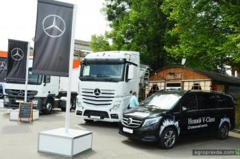 Mercedes-Benz представил технику для аграриев