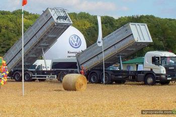 Scania продемонстрировала автопоезд-зерновоз