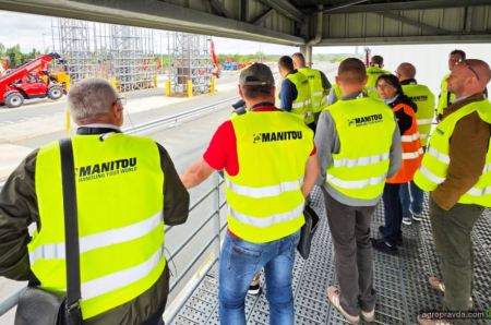 Клієнти «АБА «Астра» відвідали завод Manitou