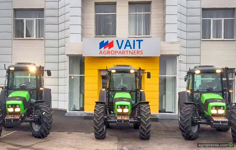 В Украину пришла новая партия тракторов Deutz-Fahr Agrofarm